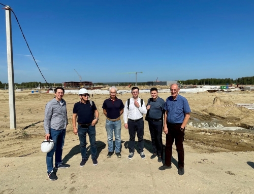 Сотрудники МНИЦ «РО» посетили строительную площадку СКИФ и научный центр «Вектор»